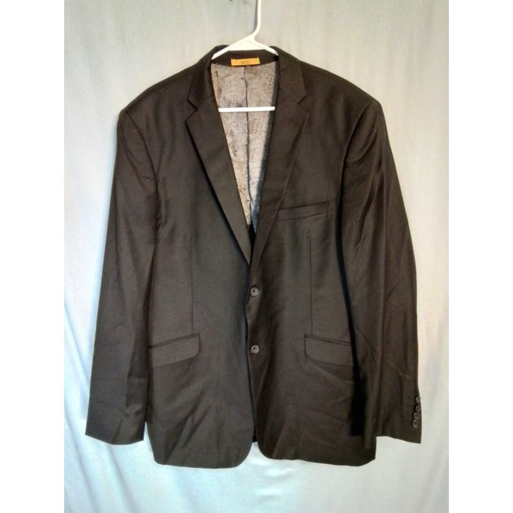 Adolfo Mens Black Dress Jacket - image 2
